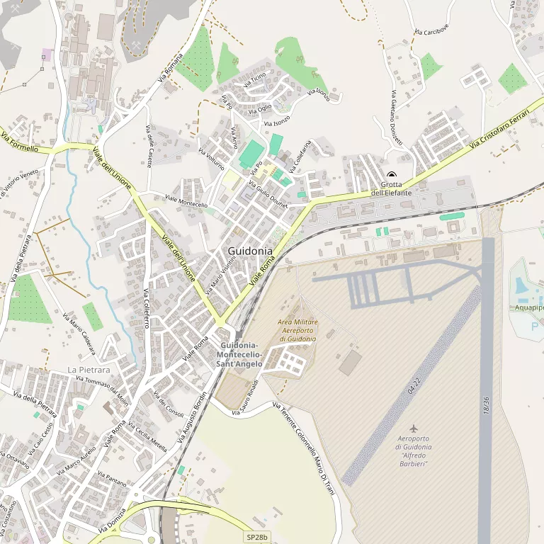 Mappa GUIDONIA MONTECELIO