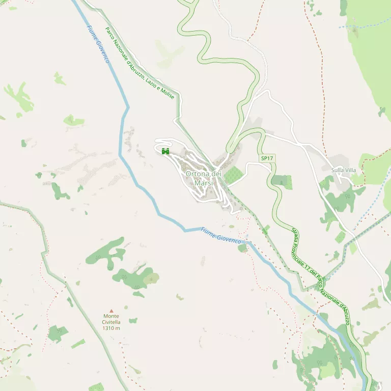 Mappa ORTONA DEI MARSI