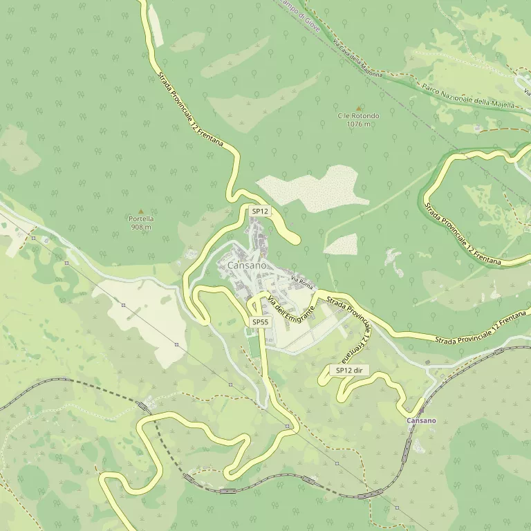 Mappa CANSANO