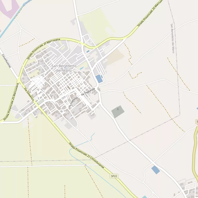 Mappa SAN BENEDETTO DEI MARSI