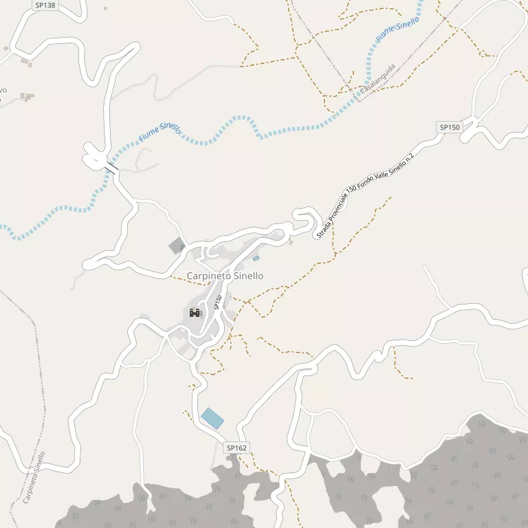 Mappa CARPINETO SINELLO