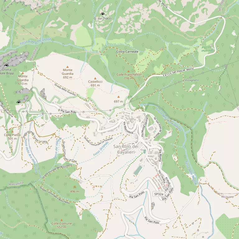 Mappa SAN POLO DEI CAVALIERI