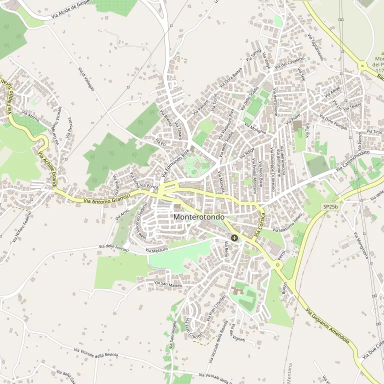 Mappa MONTEROTONDO