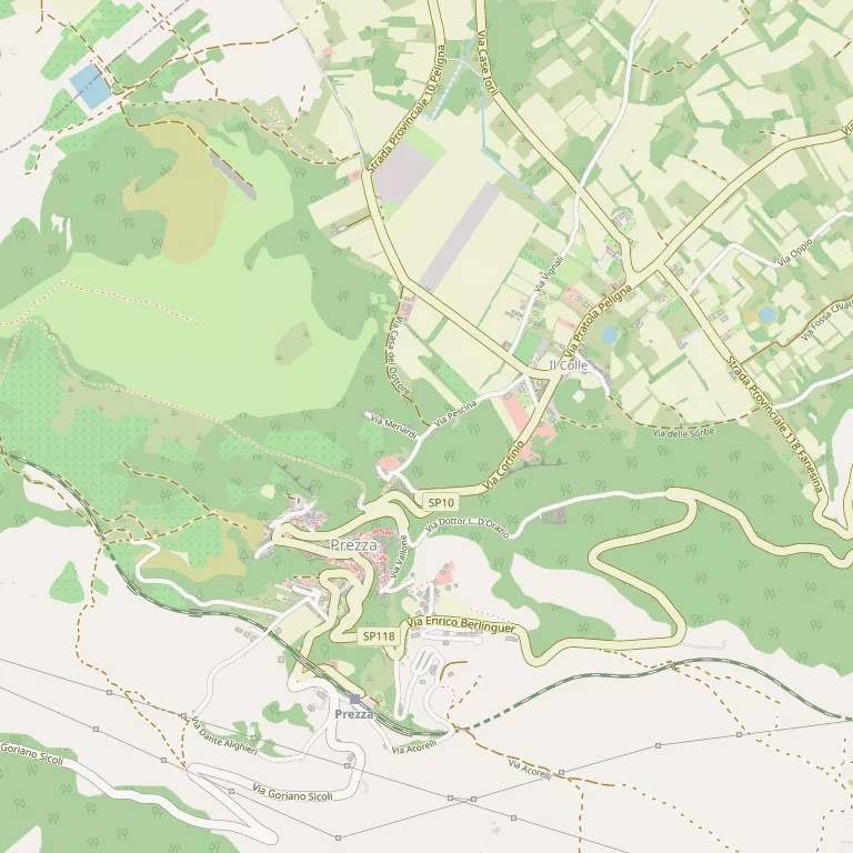 Mappa PREZZA