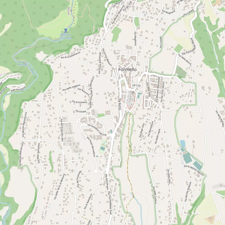 Mappa FORMELLO