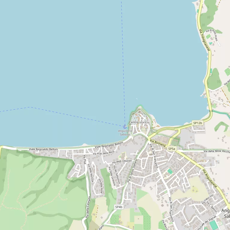 Mappa ANGUILLARA SABAZIA