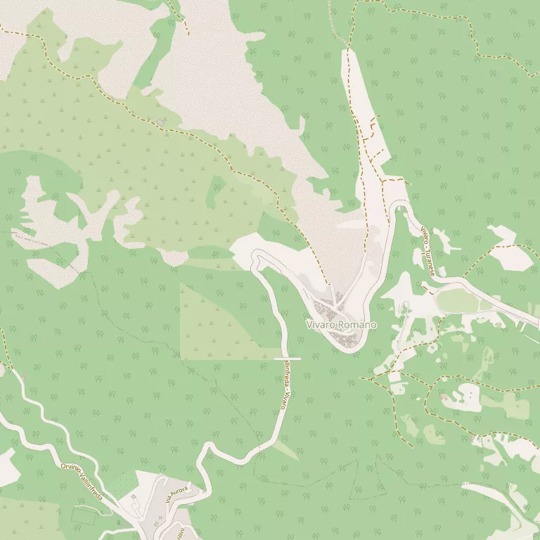 Mappa VIVARO ROMANO