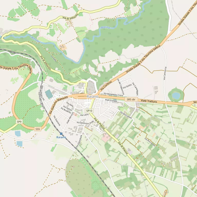 Mappa RAIANO