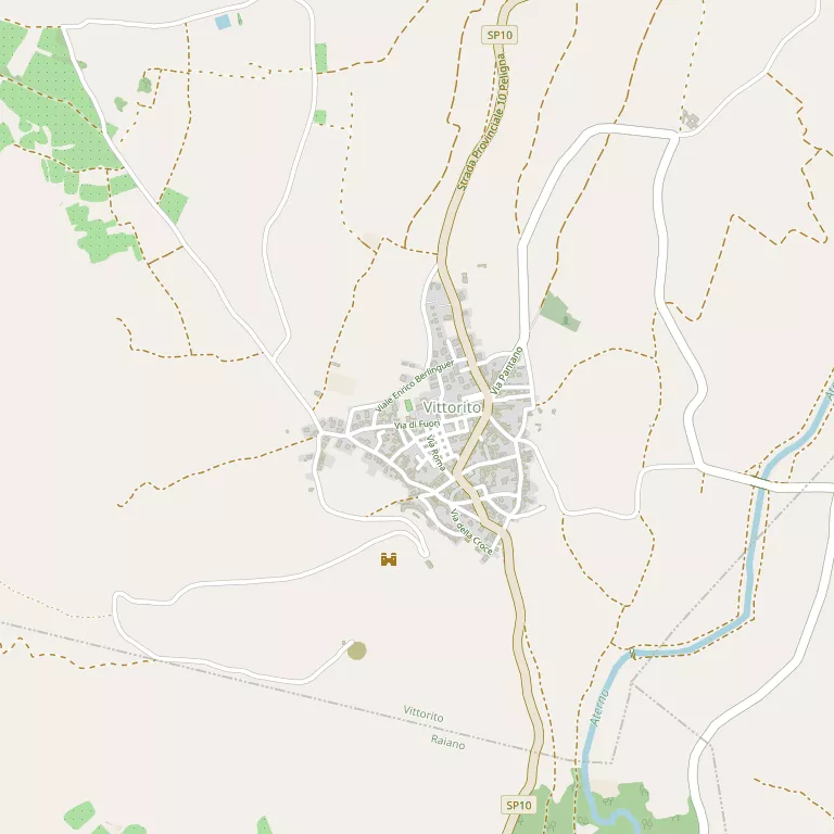 Mappa VITTORITO