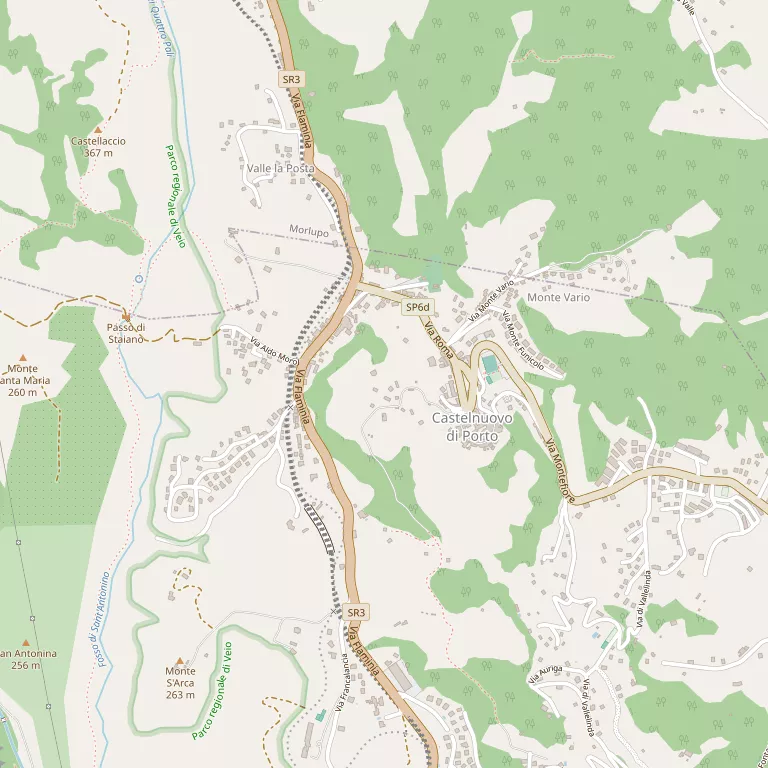 Mappa CASTELNUOVO DI PORTO