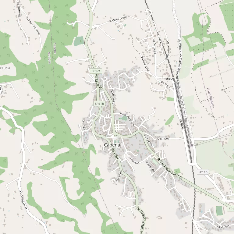 Mappa CAPENA