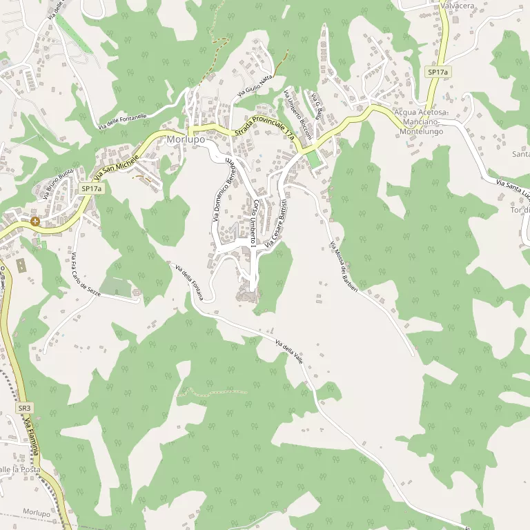 Mappa MORLUPO