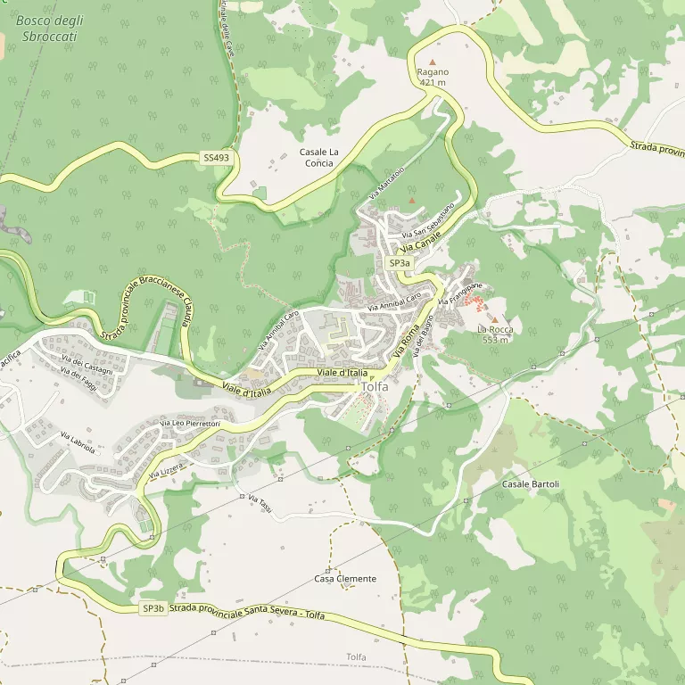 Mappa TOLFA