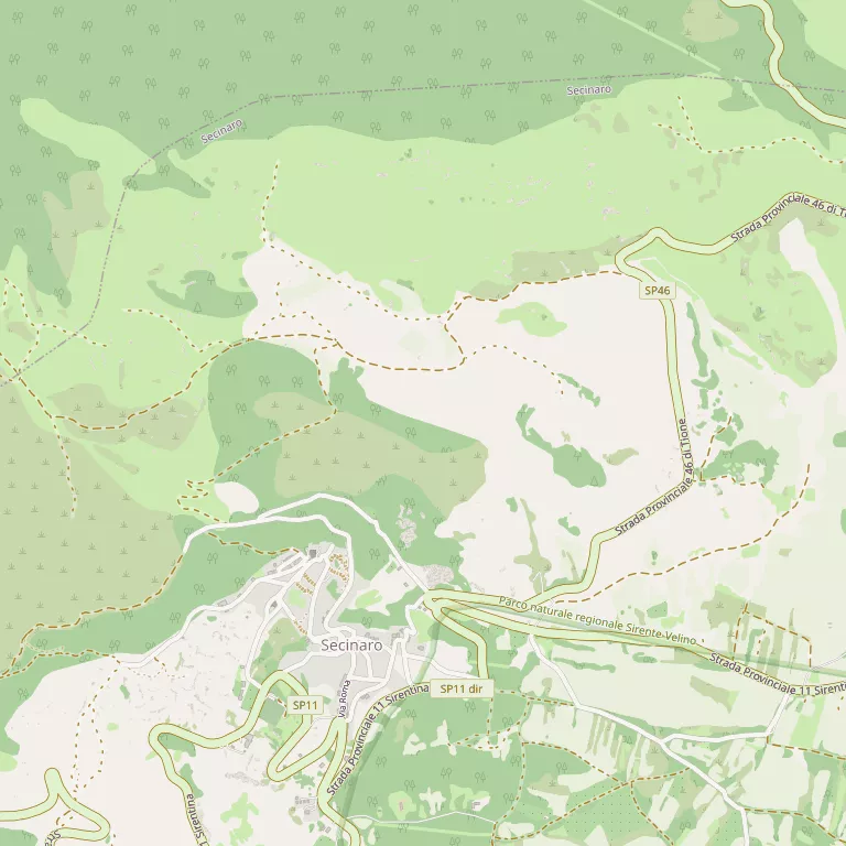 Mappa SECINARO