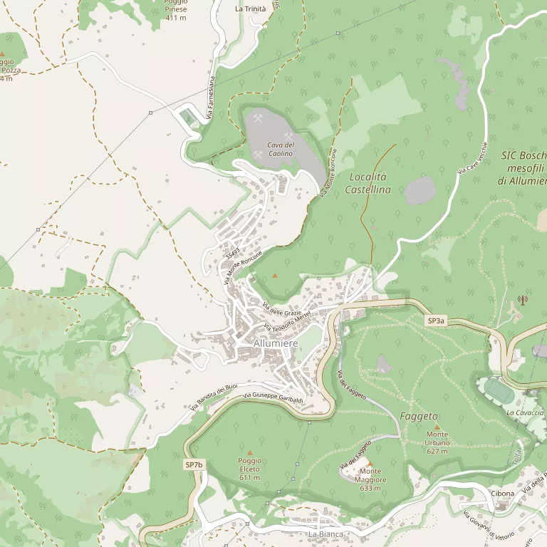 Mappa ALLUMIERE