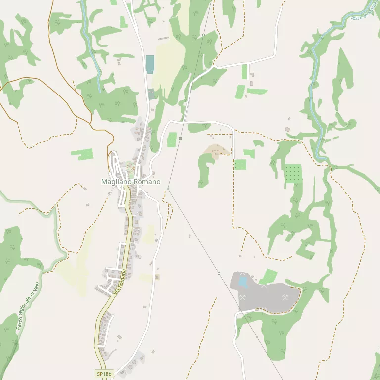 Mappa MAGLIANO ROMANO