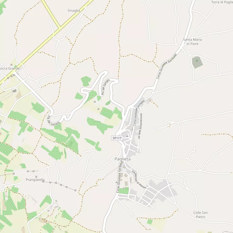 Mappa PAGLIETA