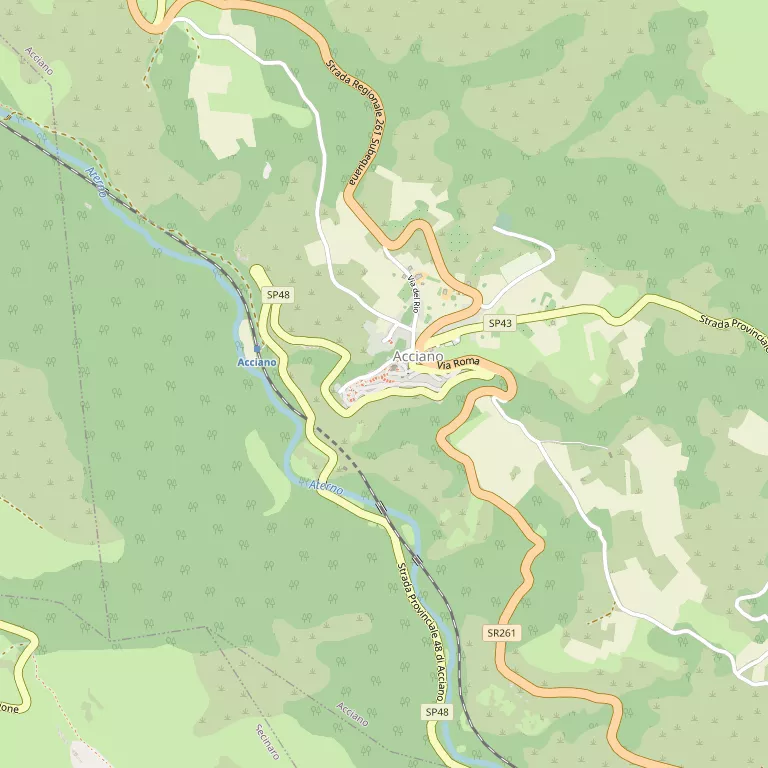 Mappa ACCIANO