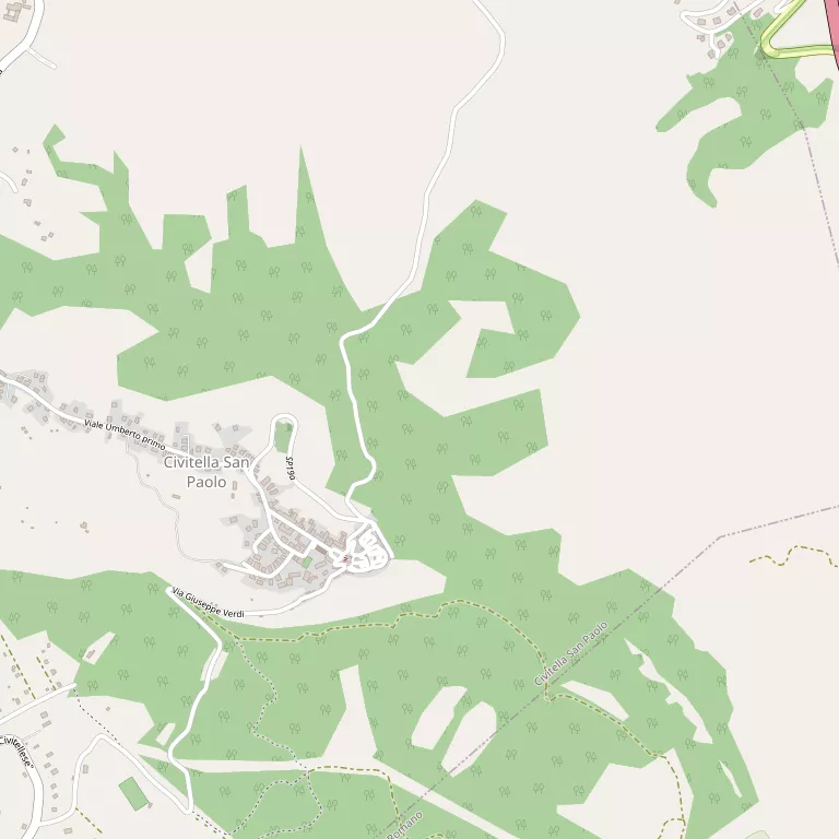 Mappa CIVITELLA SAN PAOLO