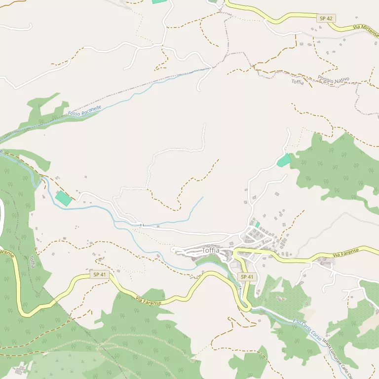 Mappa TOFFIA