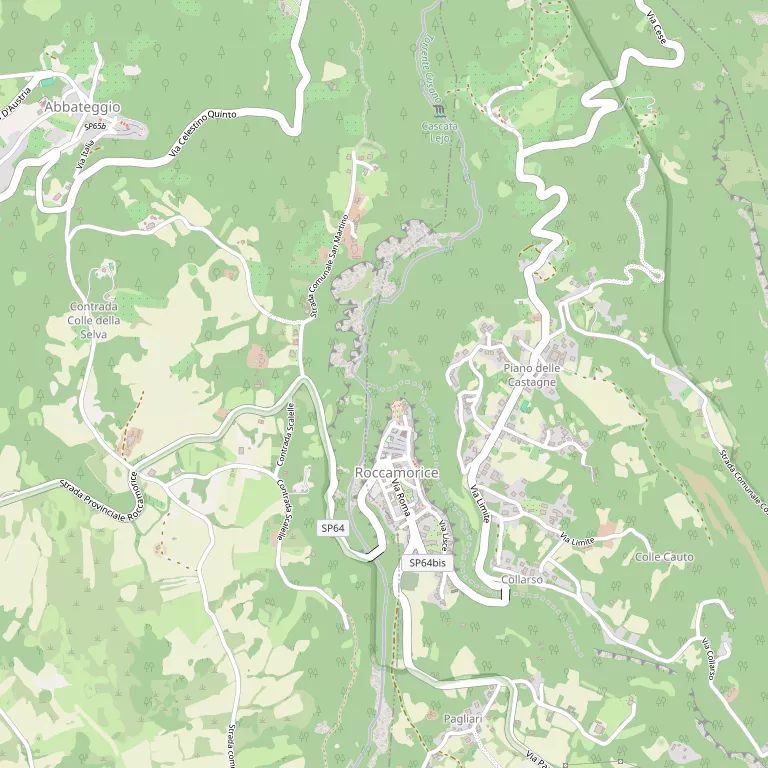 Mappa ROCCAMORICE