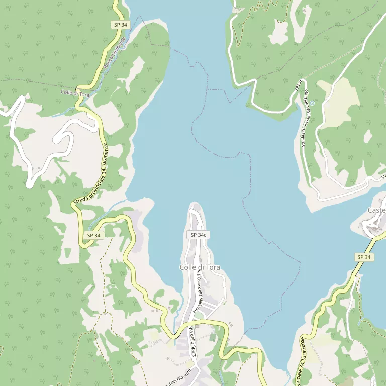 Mappa COLLE DI TORA