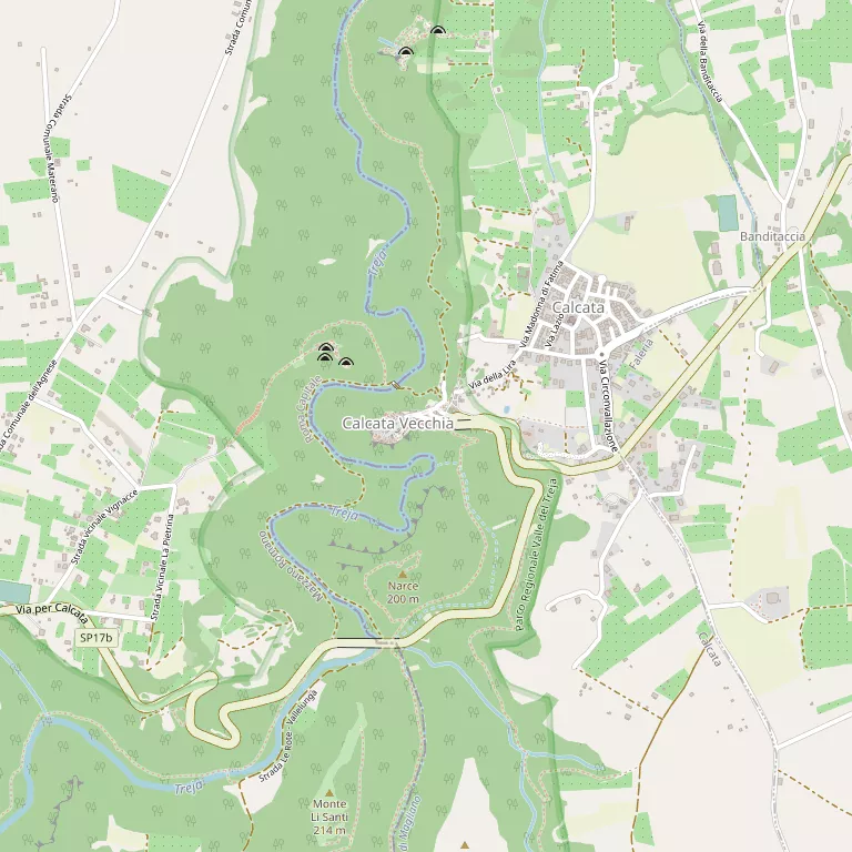 Mappa CALCATA