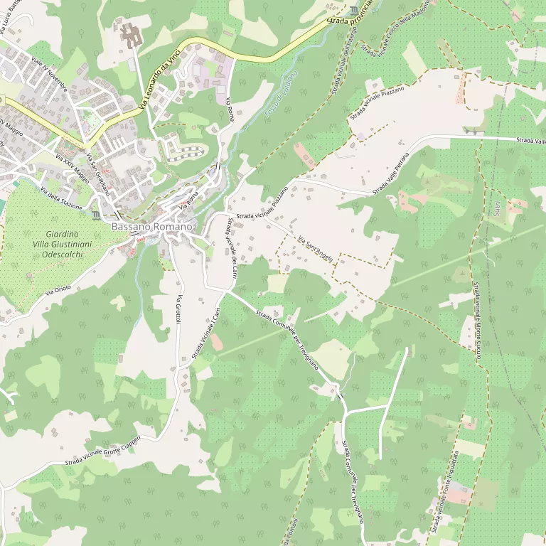 Mappa BASSANO ROMANO