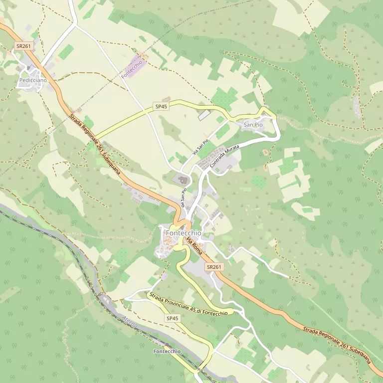 Mappa FONTECCHIO