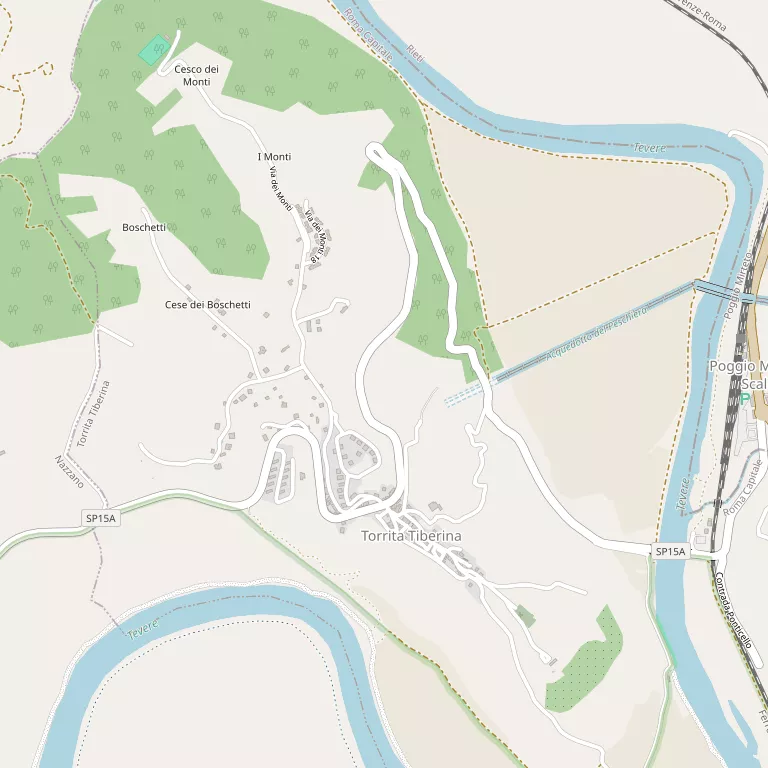 Mappa TORRITA TIBERINA