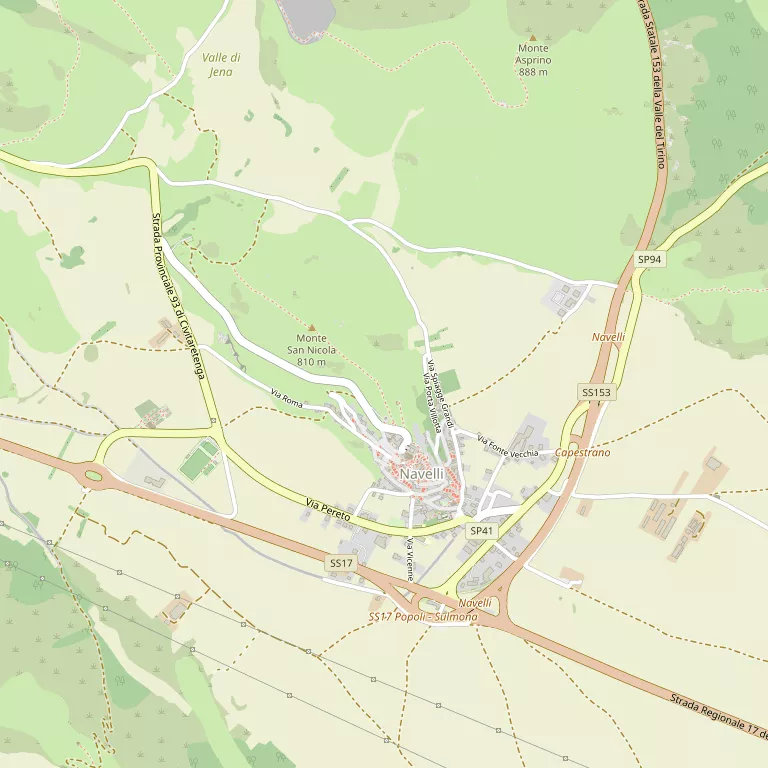 Mappa NAVELLI