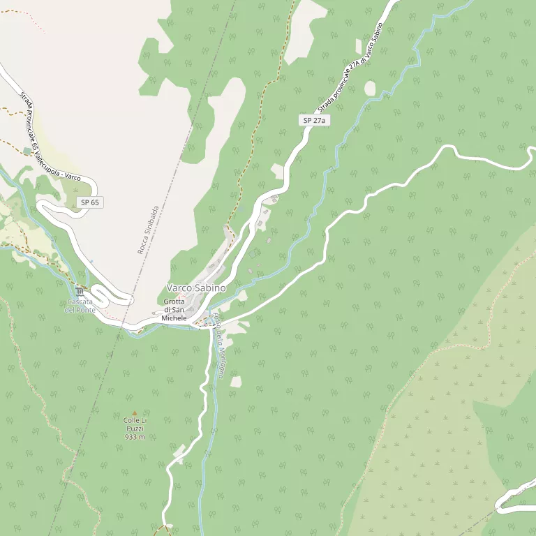 Mappa VARCO SABINO