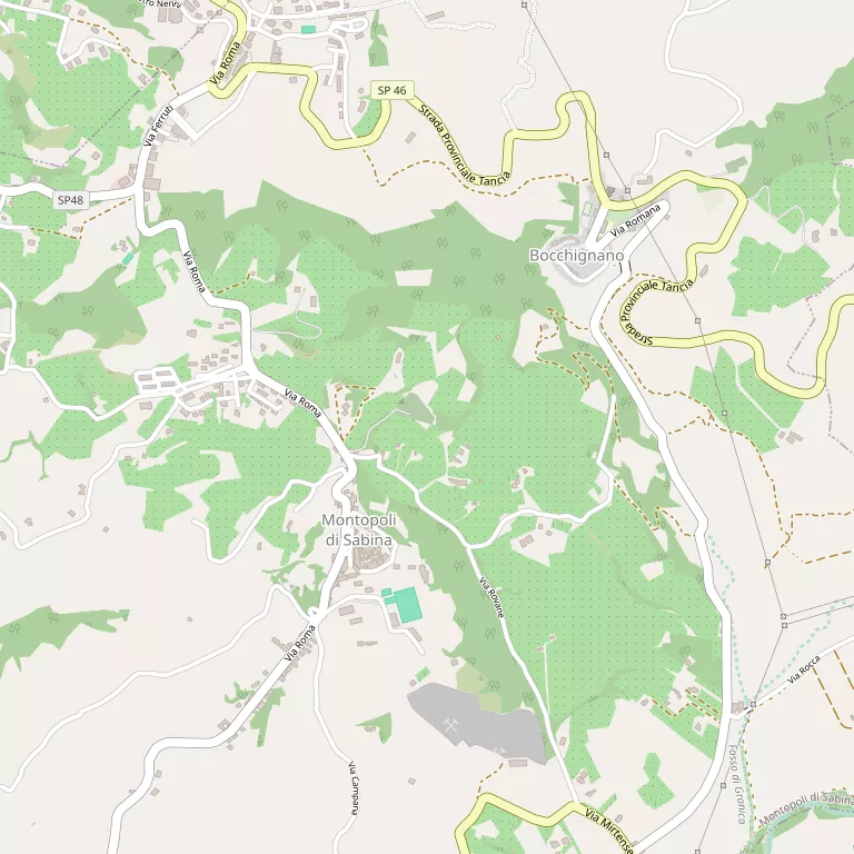 Mappa MONTOPOLI DI SABINA