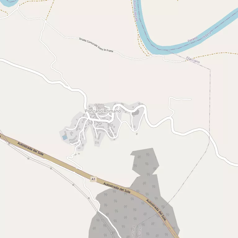 Mappa PONZANO ROMANO