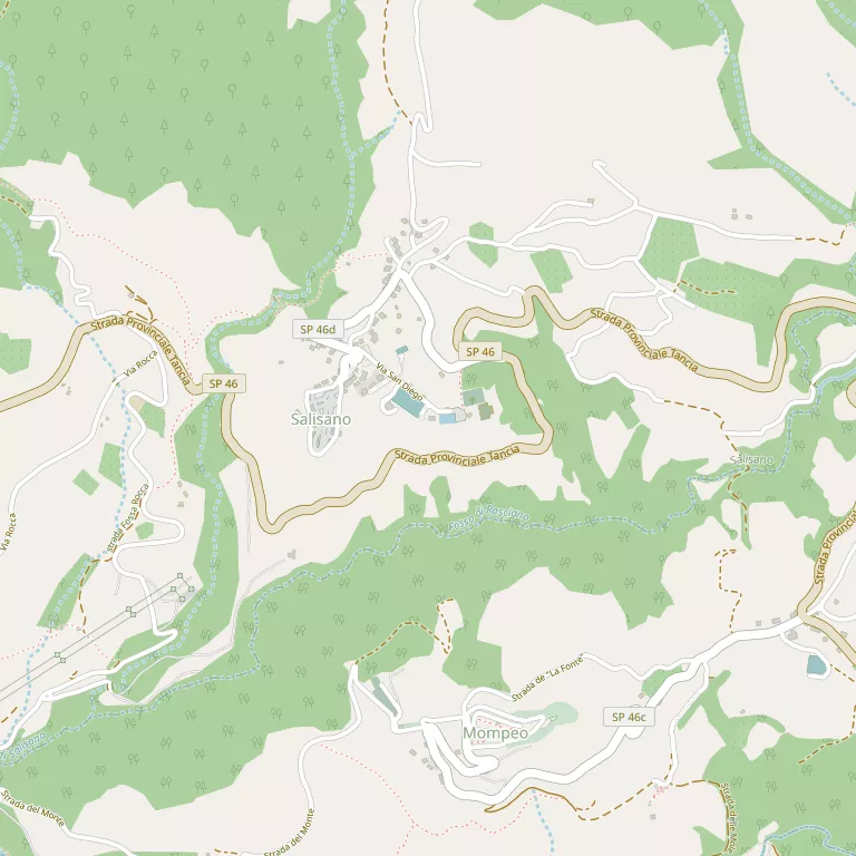 Mappa SALISANO