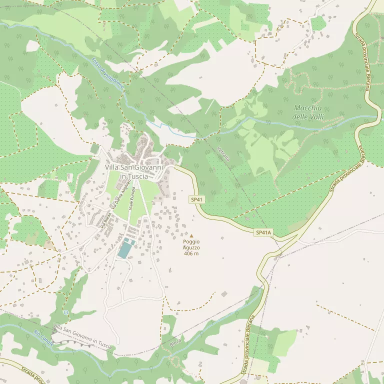 Mappa VILLA SAN GIOVANNI IN TUSCIA