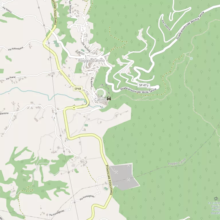 Mappa POGGIO CATINO