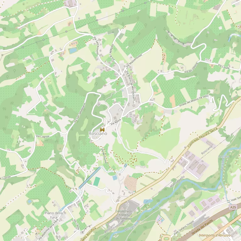 Mappa ROSCIANO