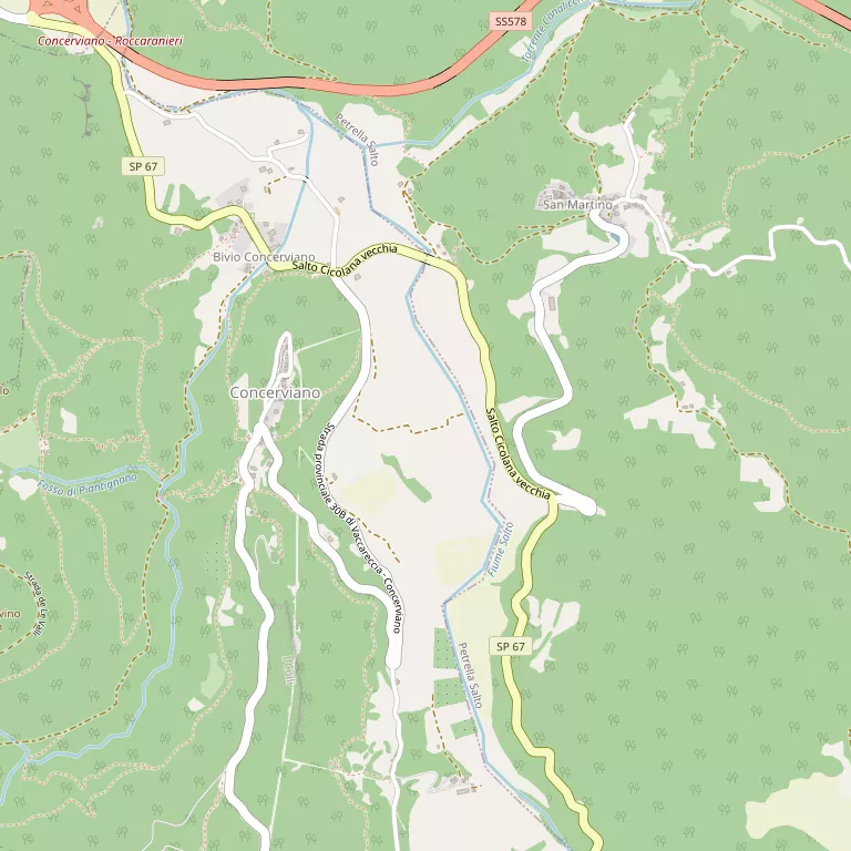Mappa CONCERVIANO