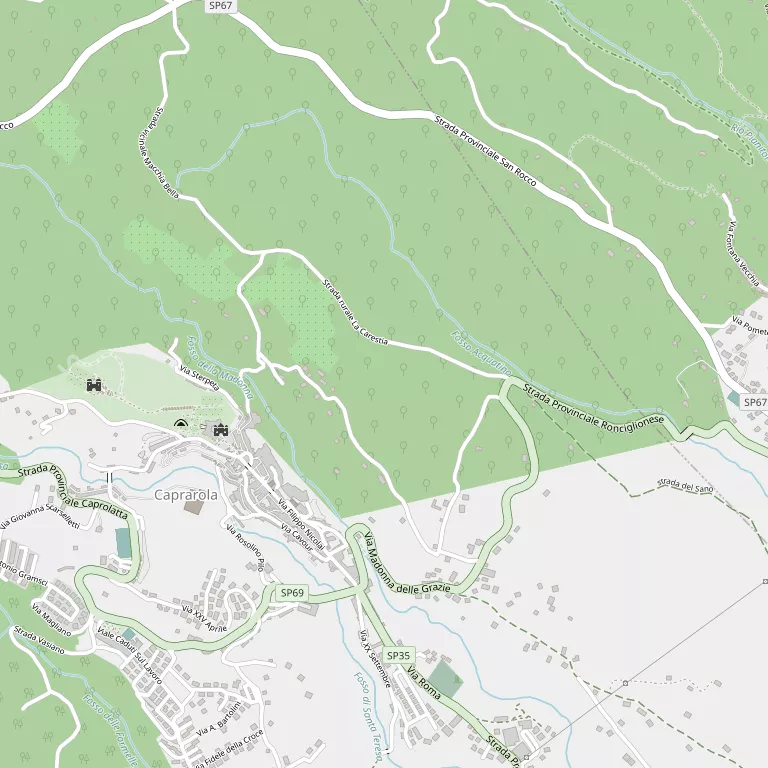 Mappa CAPRAROLA