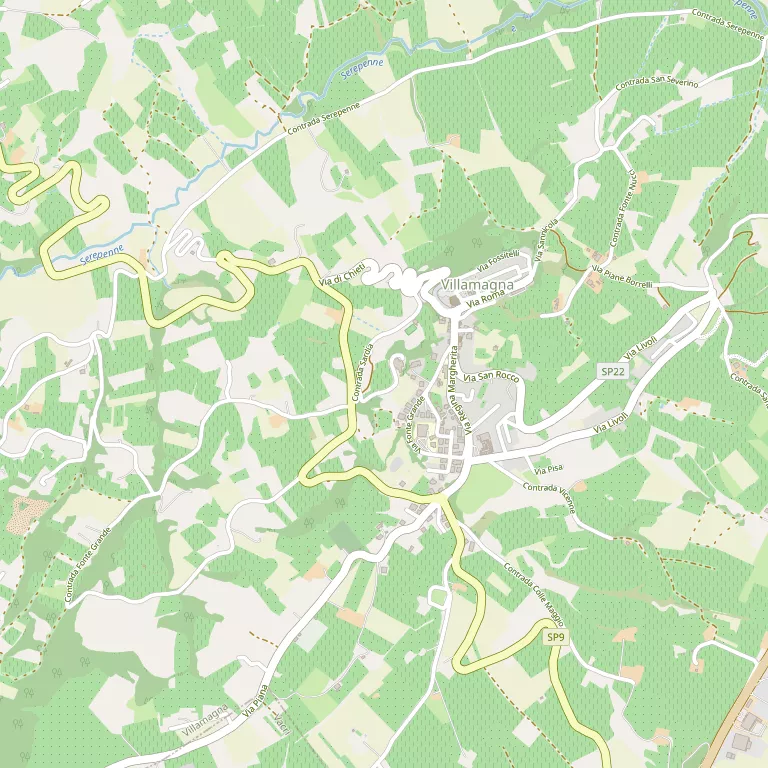 Mappa VILLAMAGNA