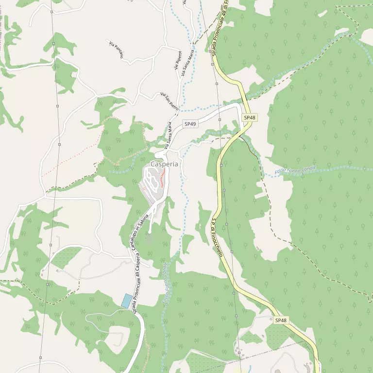 Mappa CASPERIA