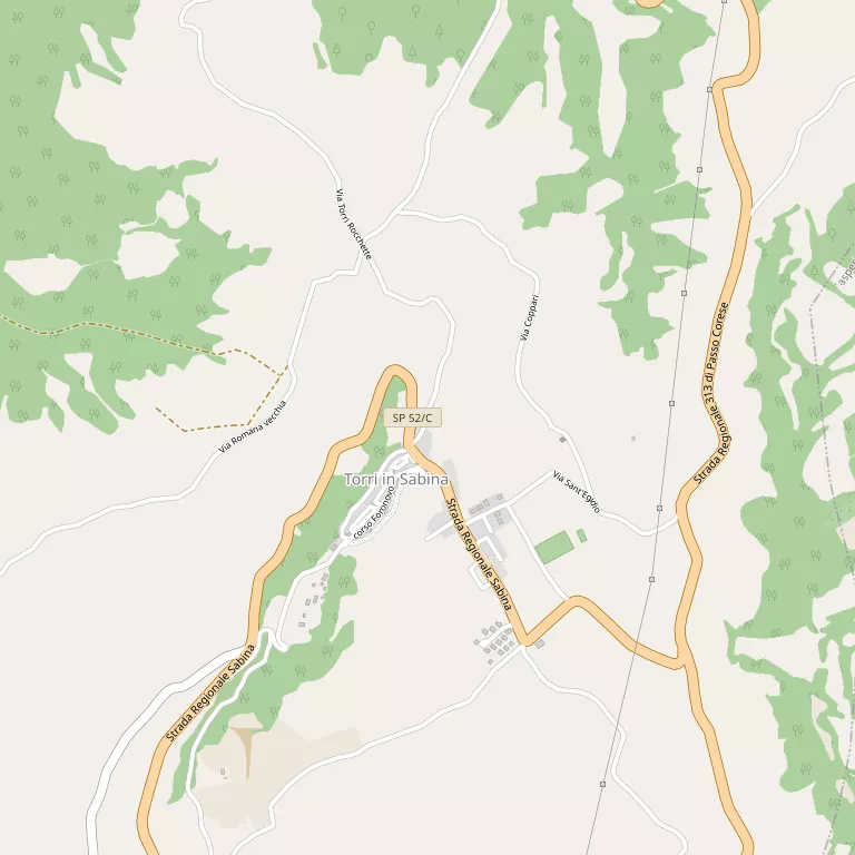 Mappa TORRI IN SABINA