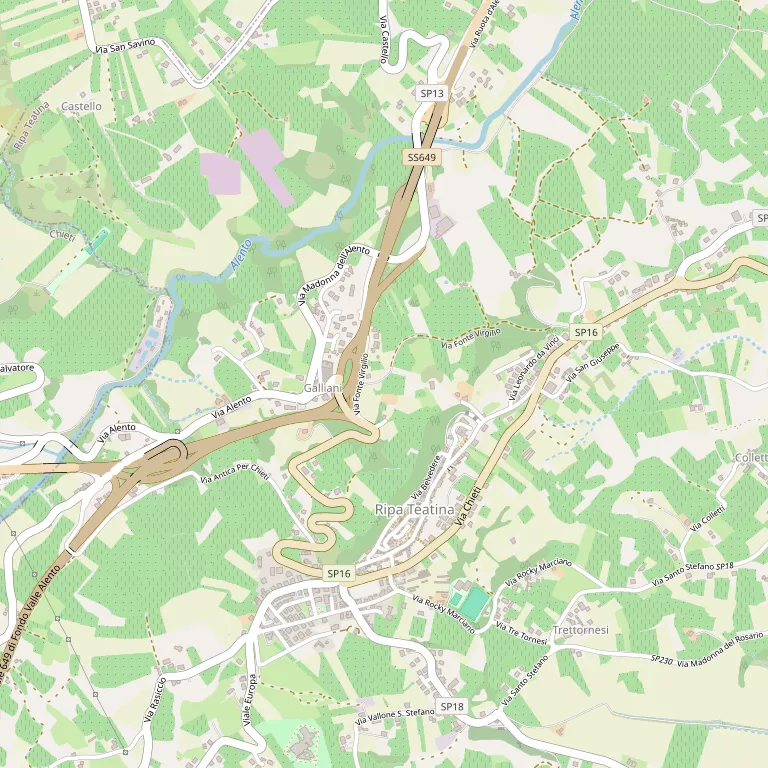 Mappa RIPA TEATINA