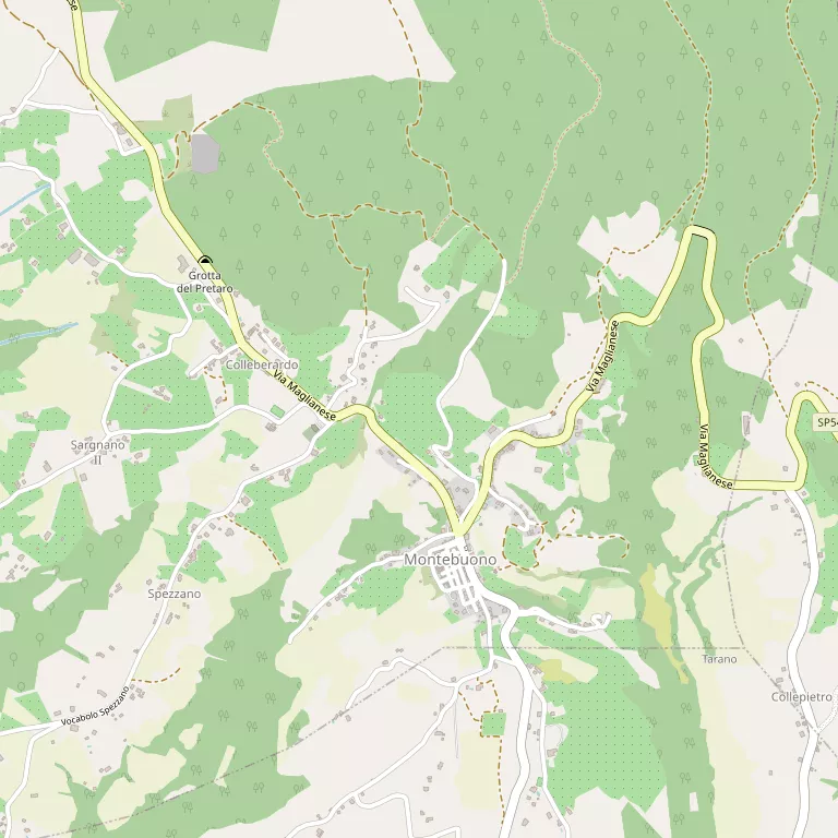 Mappa MONTEBUONO