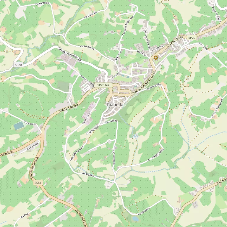 Mappa PIANELLA