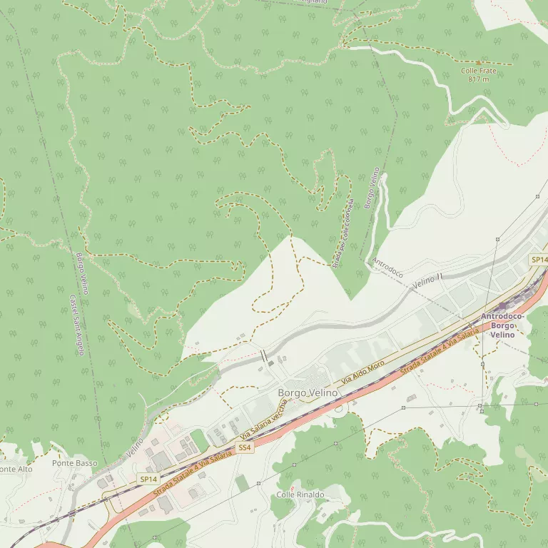 Mappa BORGO VELINO