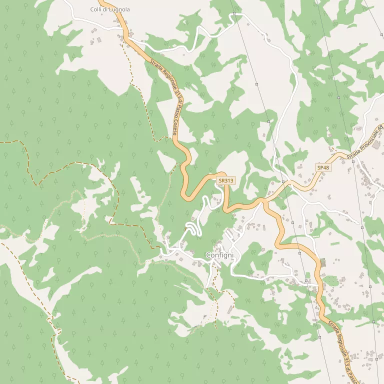 Mappa CONFIGNI