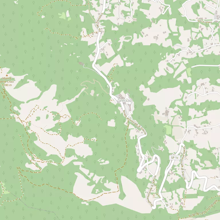 Mappa GRECCIO