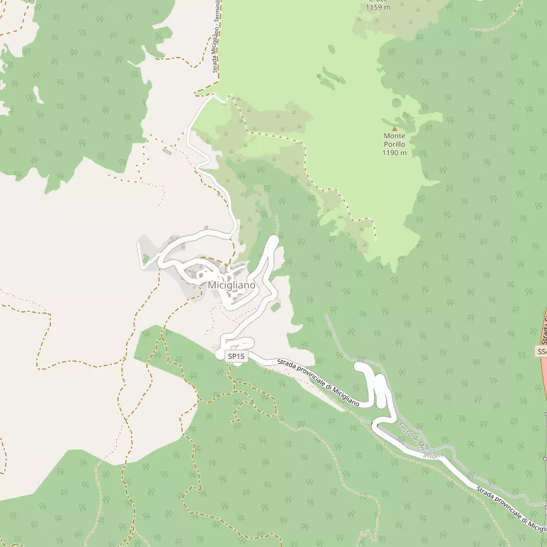 Mappa MICIGLIANO